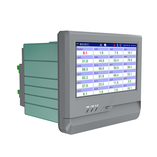 MIK-R8000A  0.5秒級(jí) 觸摸屏款 24通道無(wú)紙記錄儀